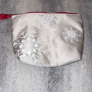 Clarins Snowflake Make up Bag